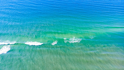 Aerial view of the Gulf Shores, Alabama USA
