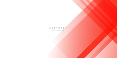 Simple Red White Abstract Background for Business Presentation Design.