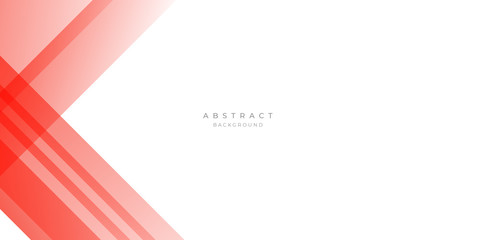 Simple Red White Abstract Background for Business Presentation Design.