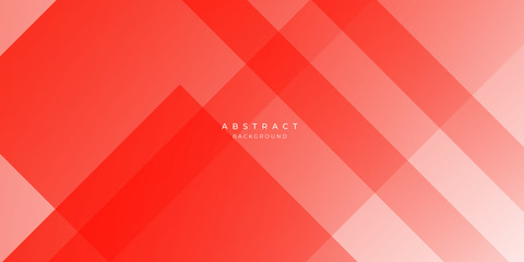 Simple Red White Abstract Background for Business Presentation Design.