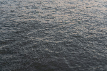 Water surface with beautiful waves background