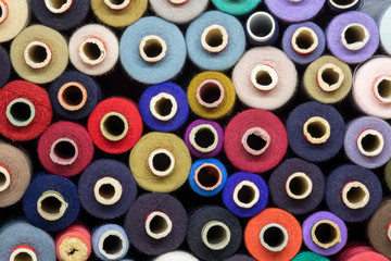 Sewing thread in a box