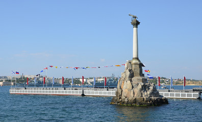 Monument to the Scuttled Ships. Sevastopol