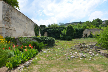 In the courtyard of the Khan's Palace. Bakhchisaray, Crimea