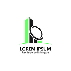 Logo template for home and residence 