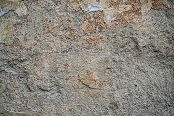 Texture of an old wall covered with paint. Background image of a worn paint coated surface
