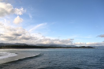高知のサーフィン　台風の波