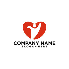 Logo design template for clinic. Medical & Healthcare logo design template. medicine logo