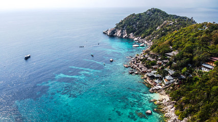 Fototapeta premium Tailandia, paraíso, koh tao, lugar de luna de miel,