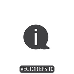 Information Icon Design, Vector Template