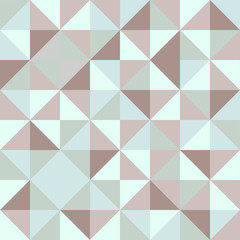 Vintage geometric seamless pattern. Creative colorful background. Vector illustration.