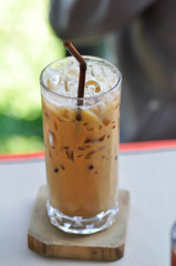 iced coffee , iced latte