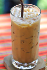 iced coffee , iced latte
