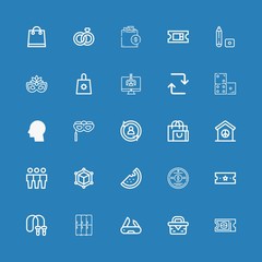 Editable 25 shadow icons for web and mobile