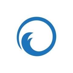 Naklejka premium Water Splash logo