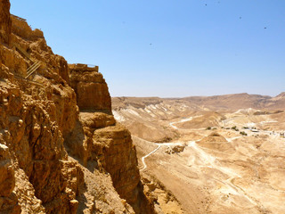 Fototapeta premium Ancient Old Stone Mountain in Israel