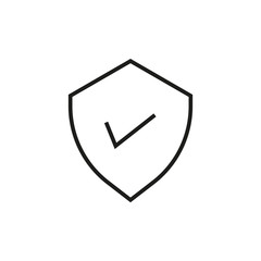 Security icon.  Design template vector