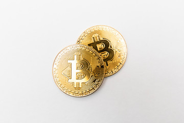 Bitcoin physical coins isolated