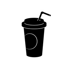 Take away vector mug.