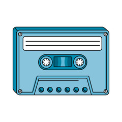 cassette nineties retro isolated icon vector illustration design
