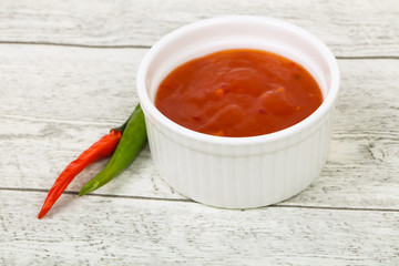 Sweet and spicy chilli sauce