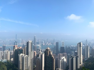 Fototapeta na wymiar Hong Kong Skyline 