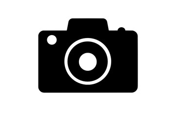 Kamera Icon Vector Grafik - obrazy, fototapety, plakaty