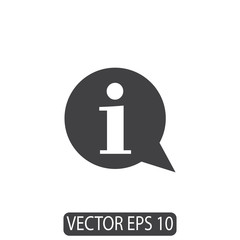 Information Icon Design, Vector Template