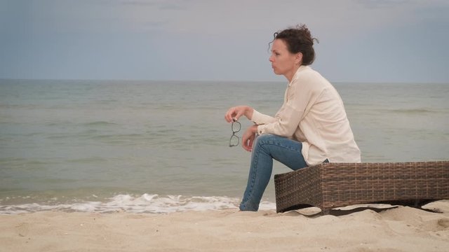 Loneliness on the shore.