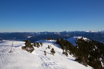 Fototapeta na wymiar Skigebiet Fanningberg