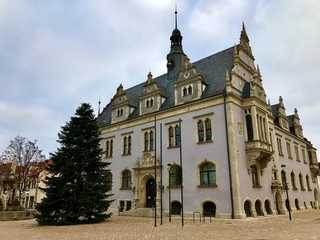 Rathaus in Schönebeck (Elbe) (Sachsen-Anhalt)