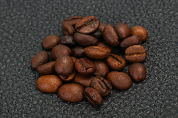Roasted coffee beans for cooking