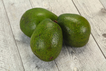 Ripe green dietary avocado - superfood