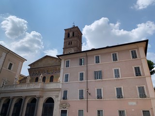 Fototapeta premium Basilica di Santa Maria in Trastevere 