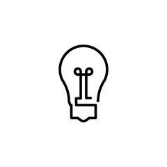 Bulb icon design