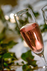 flûte rosée petillant