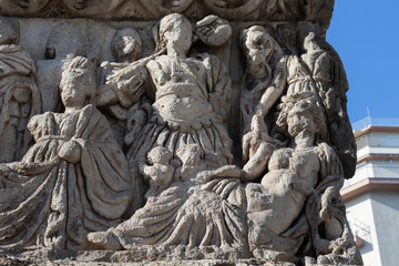 Naklejka premium Ancient Roman Arch of Galerius in Thessaloniki, Greece