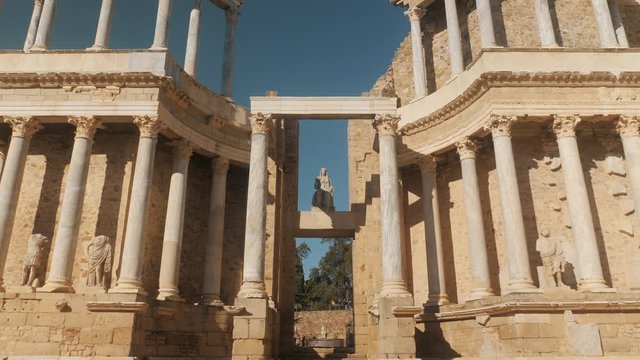 Roman theatre in Merida, Spain