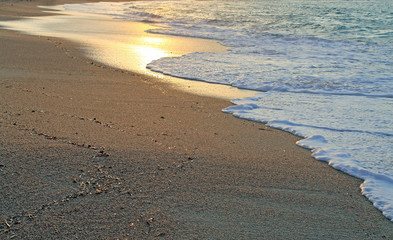 romantische Strand von Vignola Mare, Sardinien