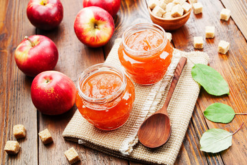 Fresh apple jam