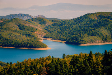 Obraz premium Plastiras lake