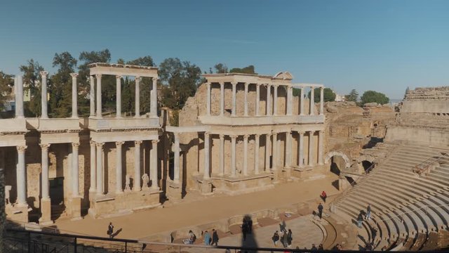 Roman theatre in Merida, Spain