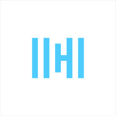 Letter H logo icon design template elements 