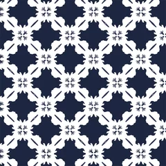 Tafelkleed Abstract geometric pattern in ornamental style. Seamless texture. Desing Wallpaper,greeting card,gift. © Big-Team-Studio ✅ 