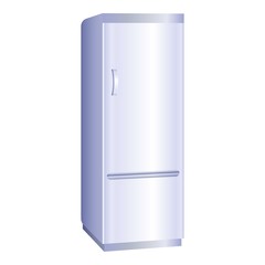 Fridge freezer icon. Cartoon of fridge freezer vector icon for web design isolated on white background