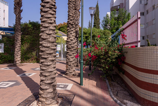 Street in Kiryat Bialik, Isriel