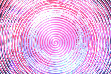Abstract, twirl circle lines. Wallpaper for graphic design. 3D render.