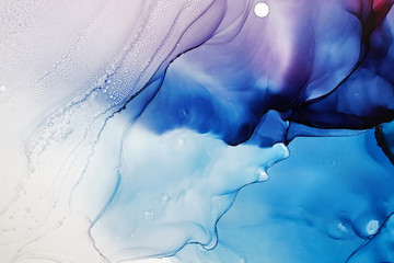 Alcohol ink abstract texture