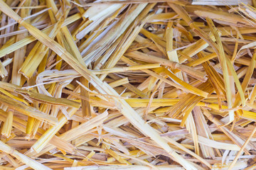 texture of light chopped barley straw