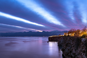 Fototapeta premium long exposure Antalya